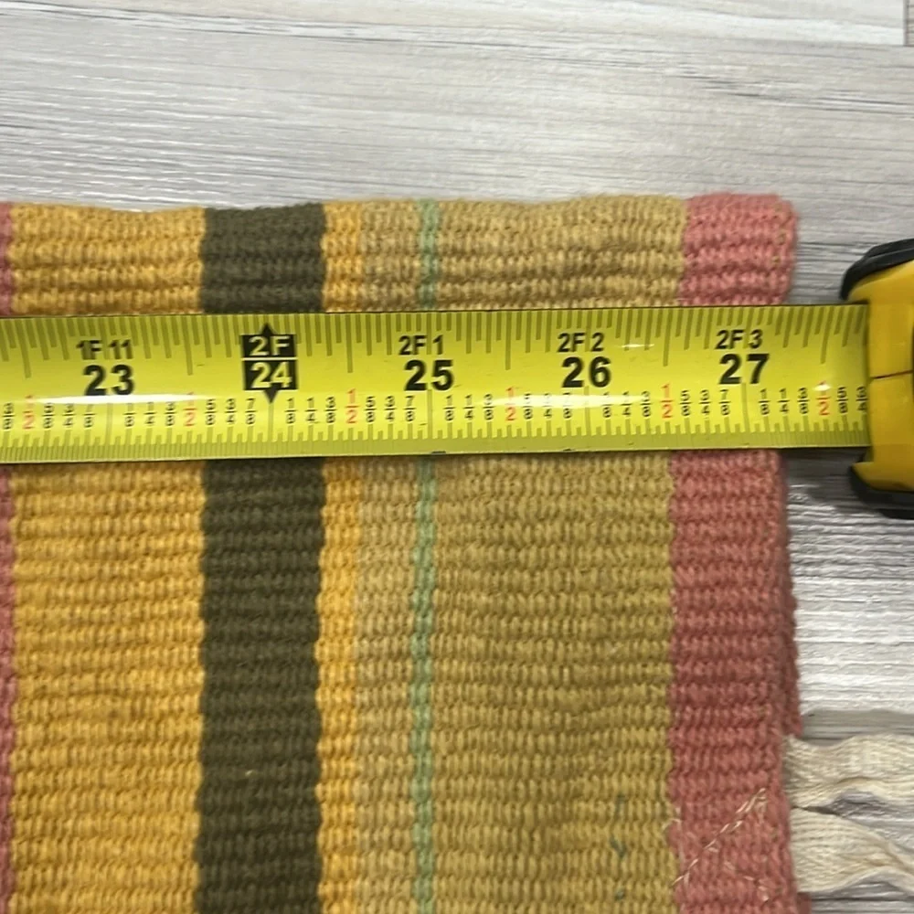 Pottery Barn Cotton Multi ColorLumbar Pillow Cover Stripe Southwestern 12” x 27”
